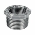 Tool Time 1.5 in. MPT x 1 in. Dia. FPT Stainless Steel Hex Bushing TO2739410